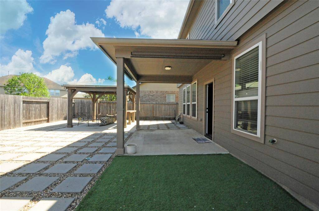 Covered patio