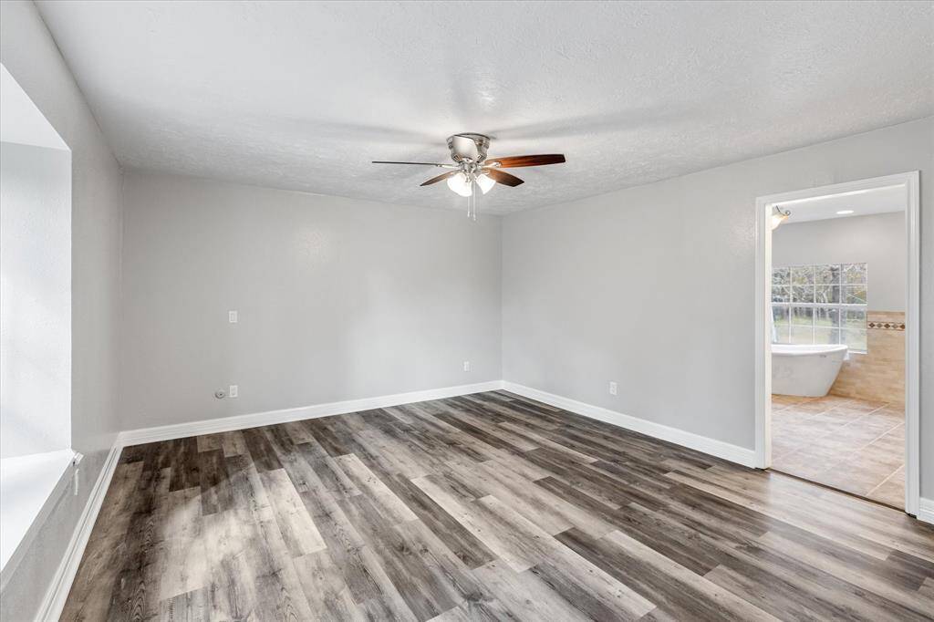 Spacious second floor Primary Bedroom.