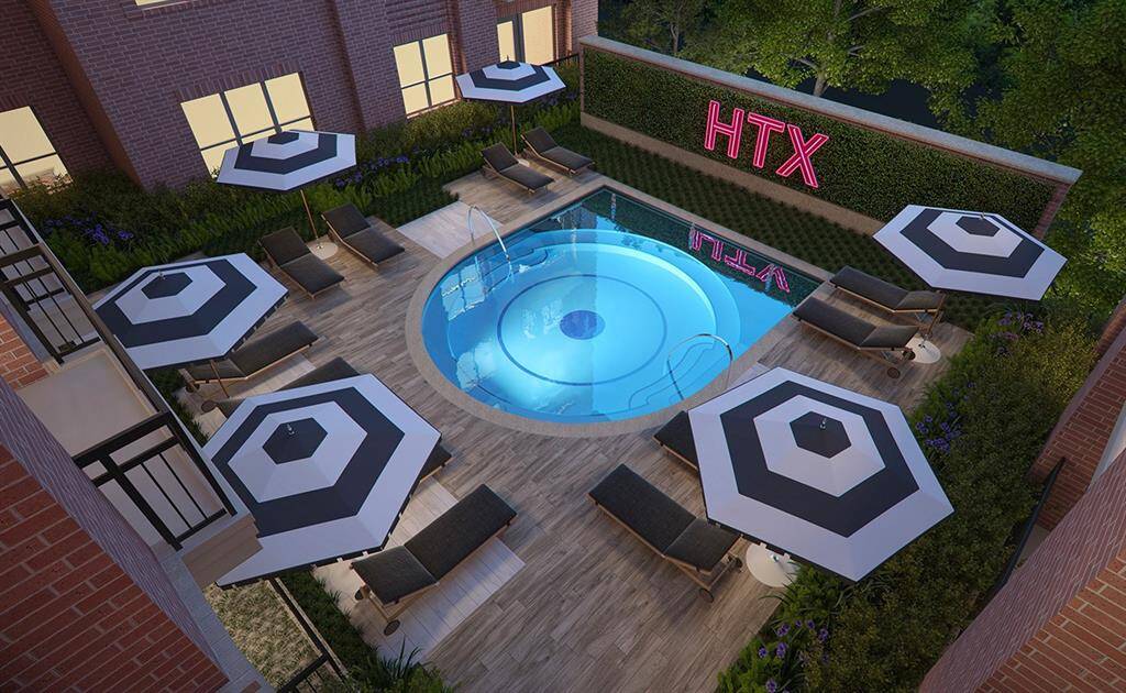 A second saltwater pool