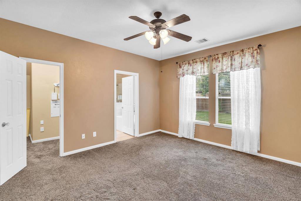 Another view of the Primary Bedroom with Private Ensuite Bath! 16727 Tranquility Park Dr., Cypress, TX  77429