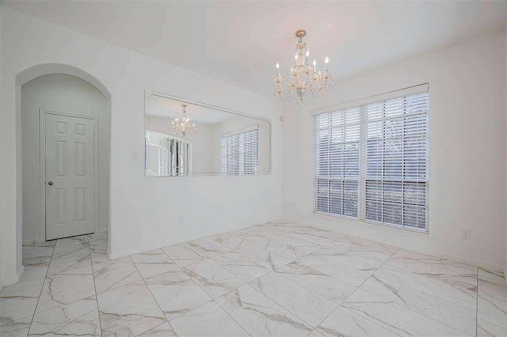 Formal Dining accessible to the kitchen.