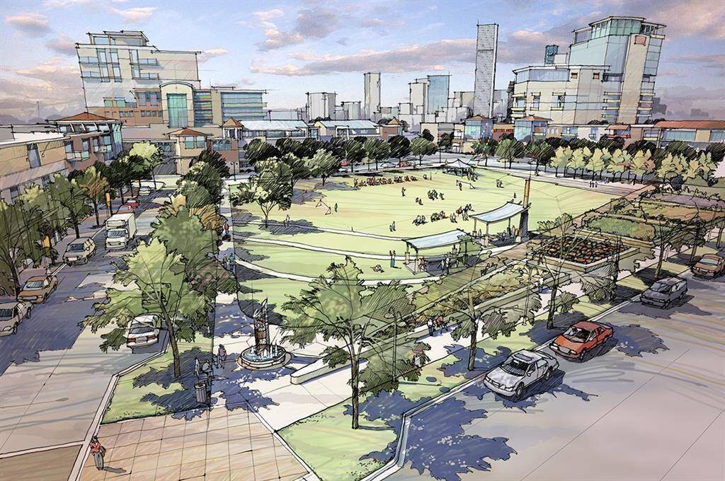 Rendering of what the park could look like