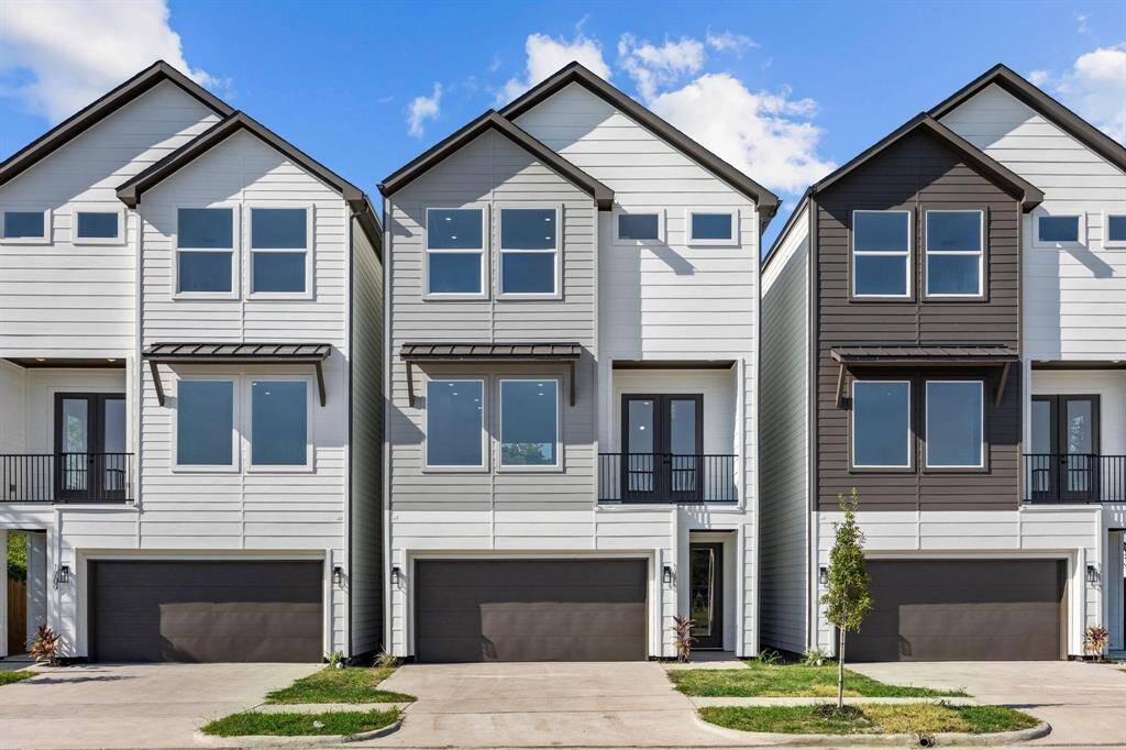 Contemporary, single-family detached home in highly sought-after Hardy Yard area with private driveway and 2 car attached garage.