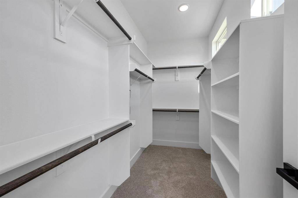 Large primary closet