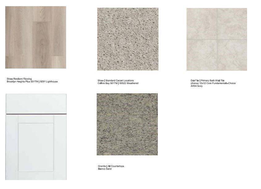 18010 Horse Haven Lane design selections! This home is currently under construction and selections are subject to change.
