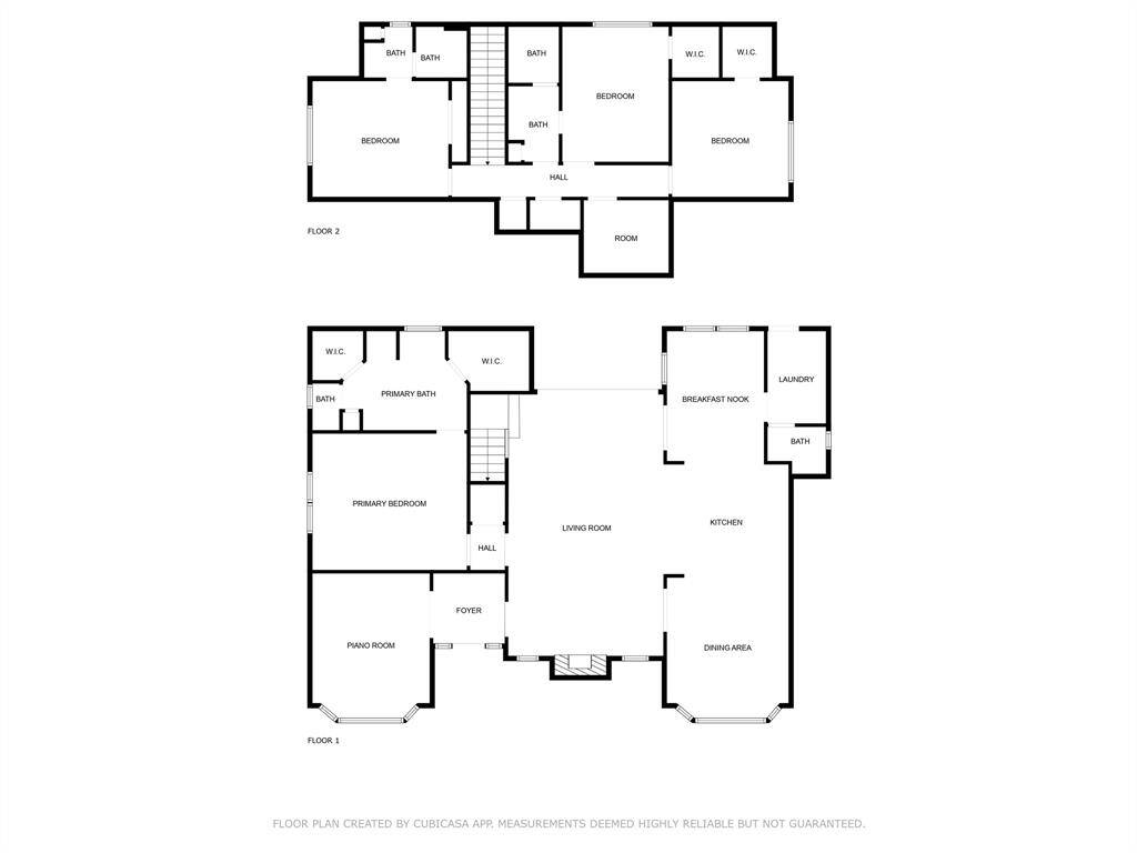 Main House - 2797SF / 4 bedrooms & 3.5 bathrooms