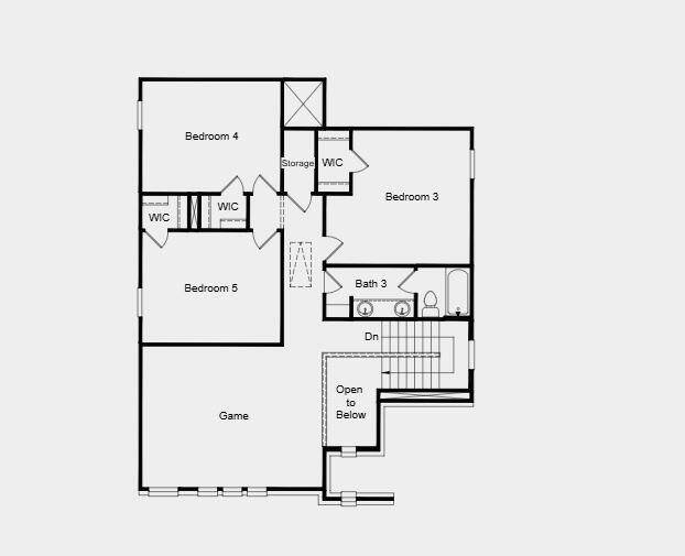 Floor Plan ~ 2nd Level