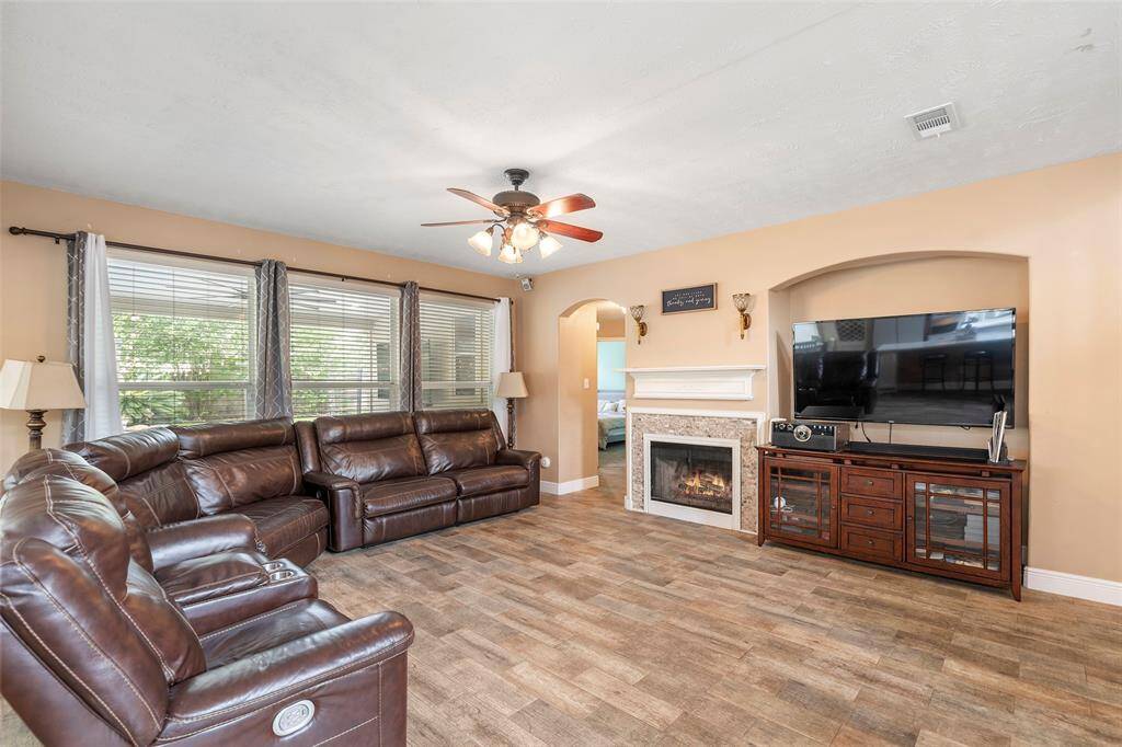Another view of the family room.