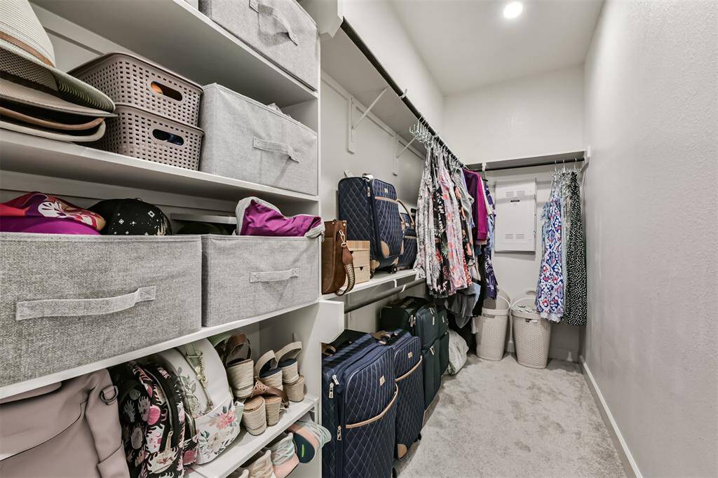 1 of 2 Primary closets