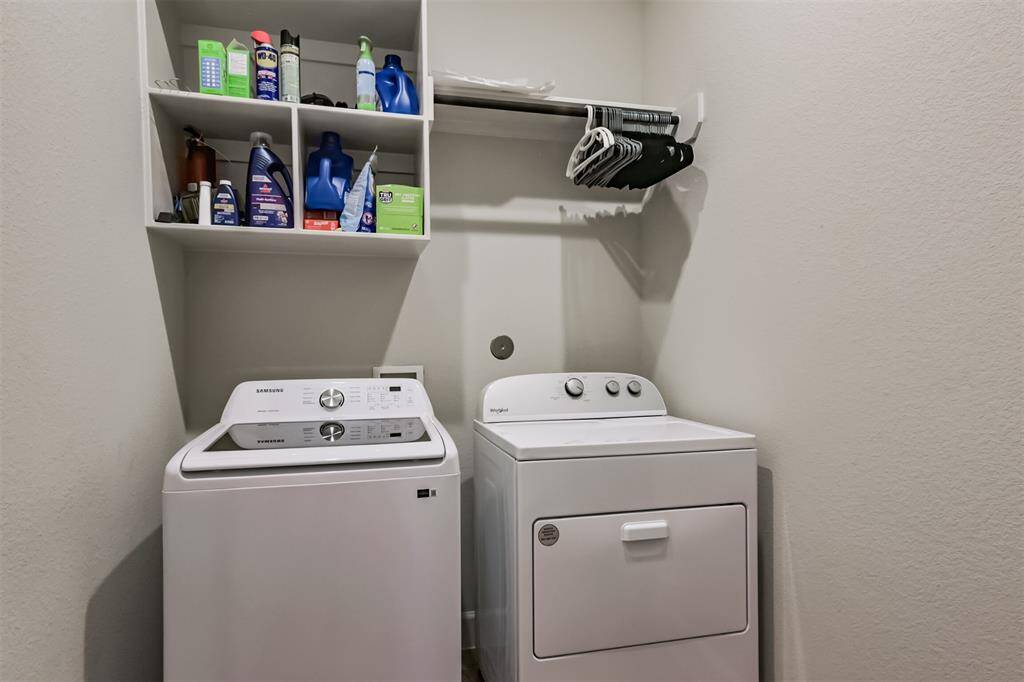 Laundry room- Washer and Dryer Stay!