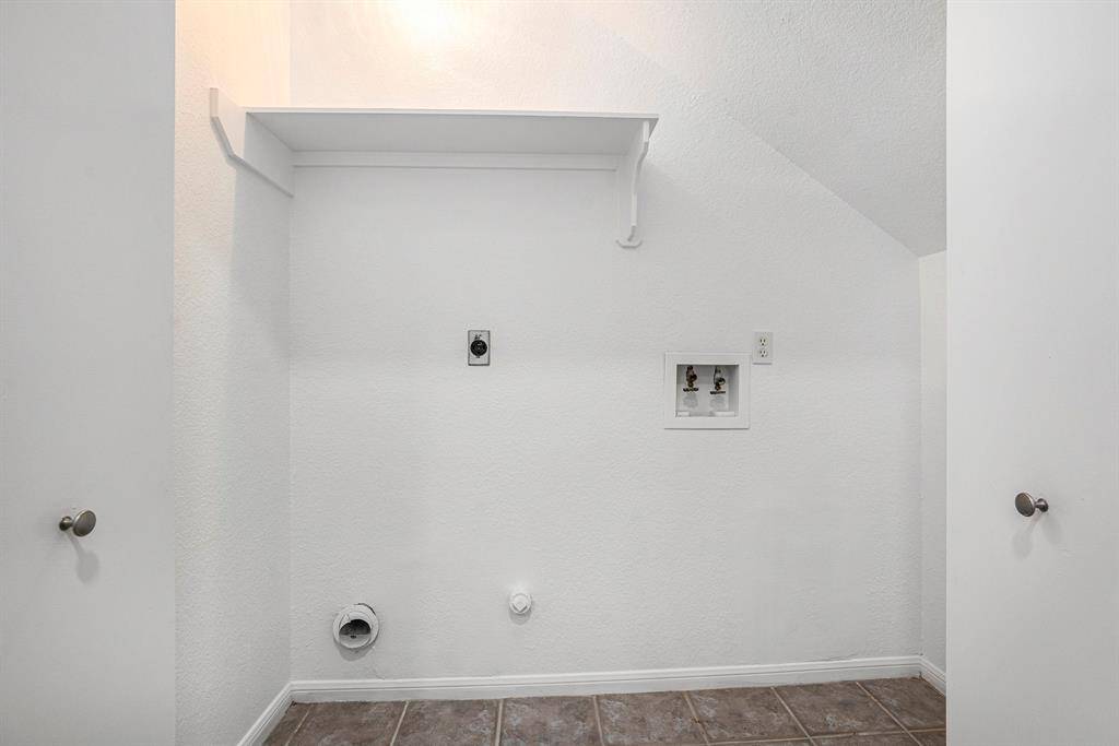 Downstairs utility - All electric