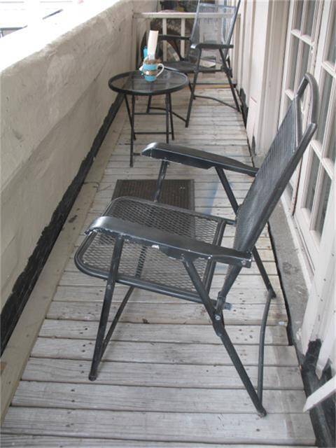 Ah...time to relax on the patio.