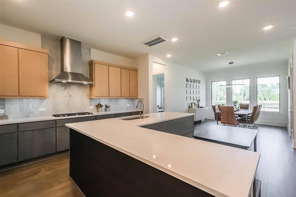 You're sure to love all the sleek quartz countertops,