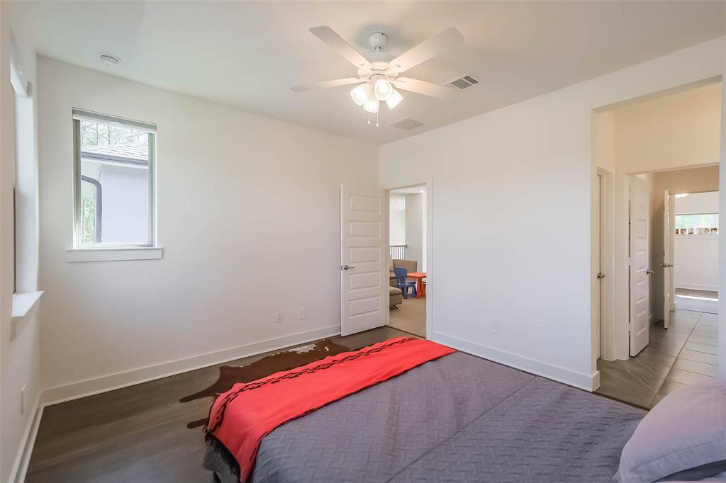 Entry from the Game Room into the 3rd Bedroom and entry to Jack n Jill bath as well as walk-in closet