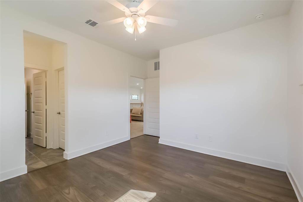 BR 4. All Bedrooms have walk-in closets and ceiling fans