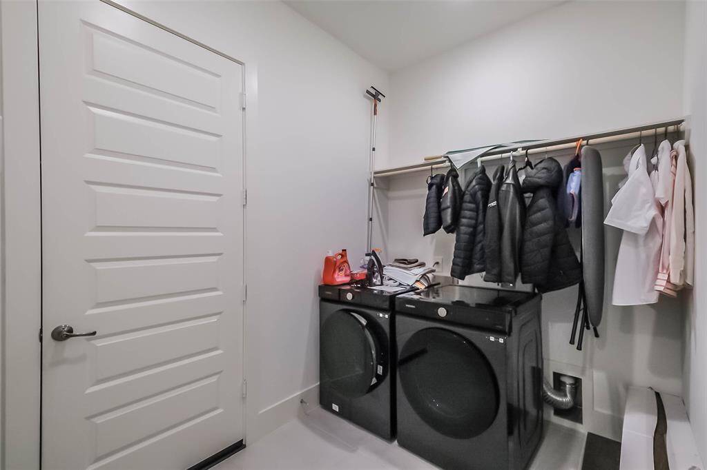 Laundry and Mud Room area with door to 3 Car Garage