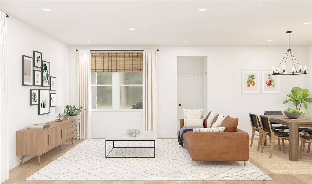 Cozy great room (*Artist rendering used for illustration purposes only.)