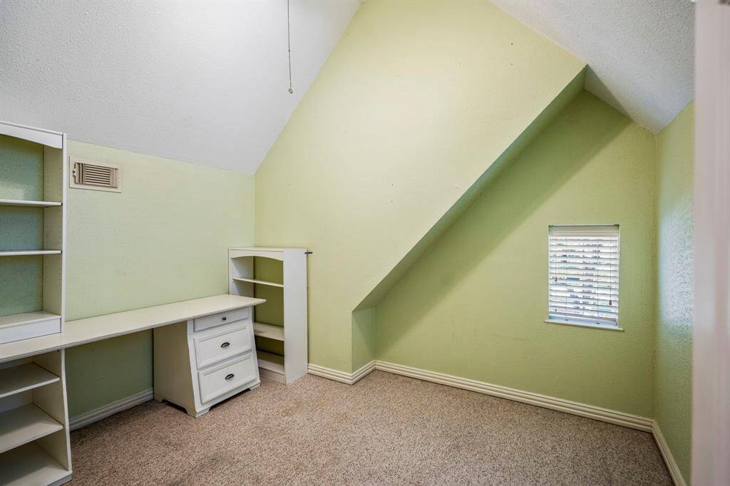 Spacious storage closet in the media room for all your needs.
