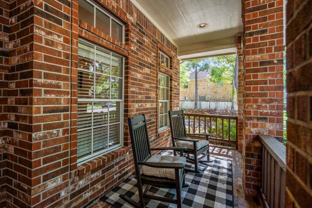 Charming front porch perfect for relaxation.
