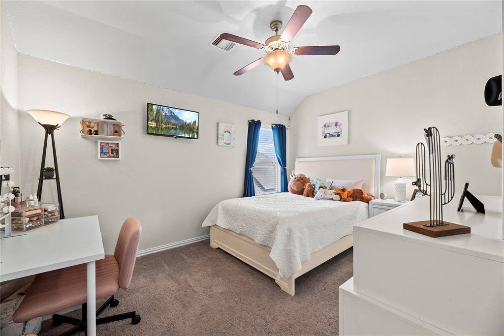 Upstairs bedroom number one.