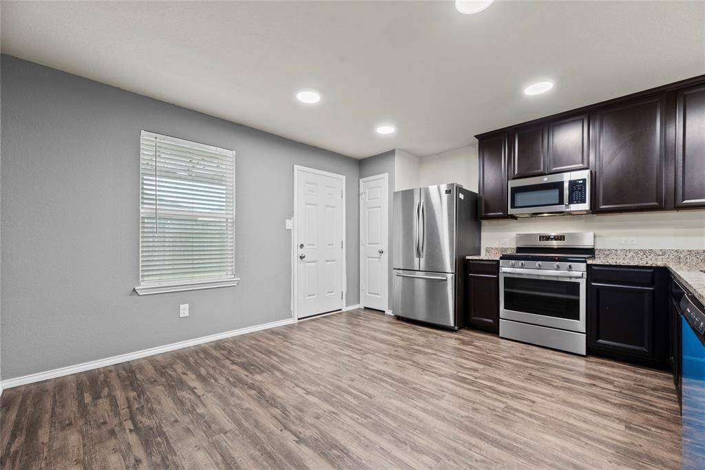 Plenty of room for a dining table!