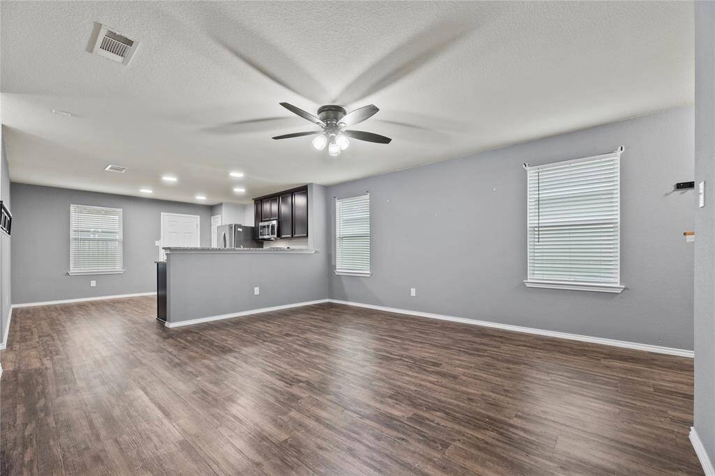 Nice, open living space.