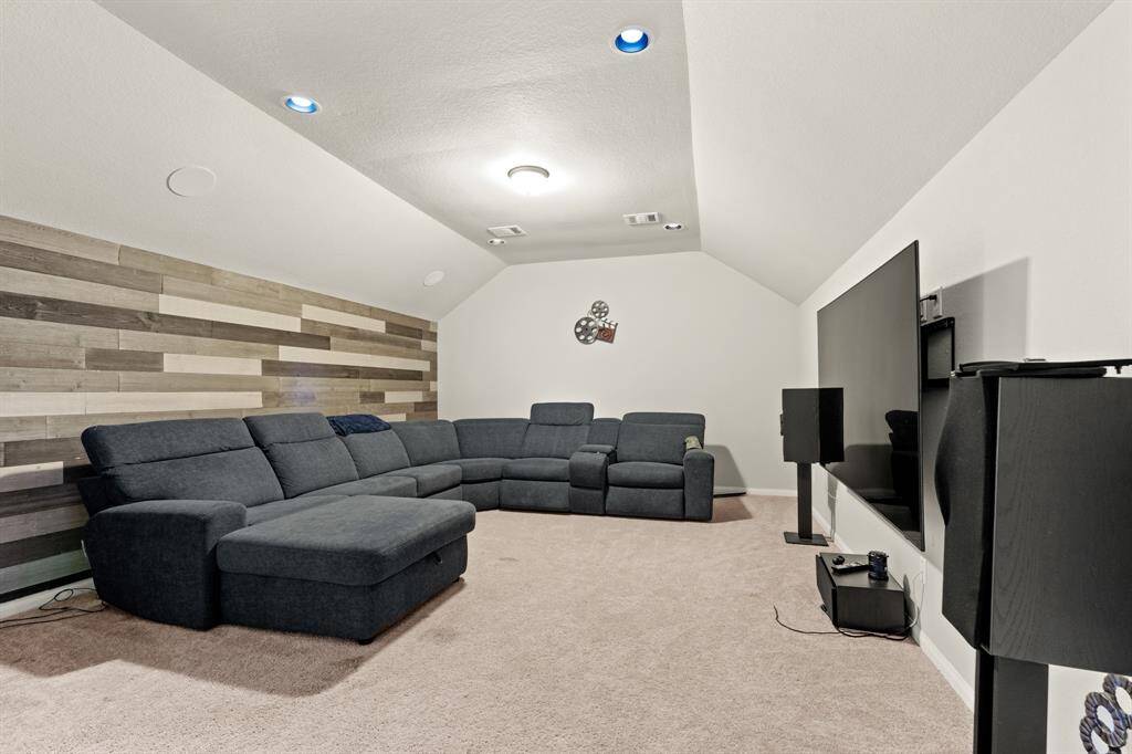 Fabulous game room - perfect for a kids playroom or unique adult hangout, located directly upstairs!