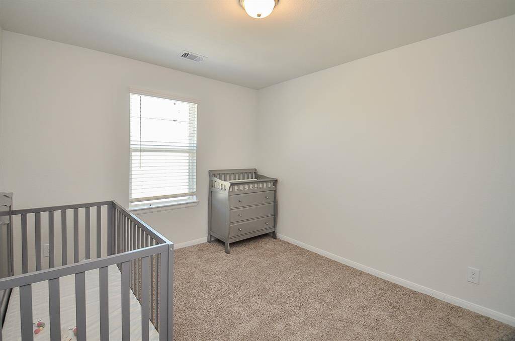 A secondary upstairs space