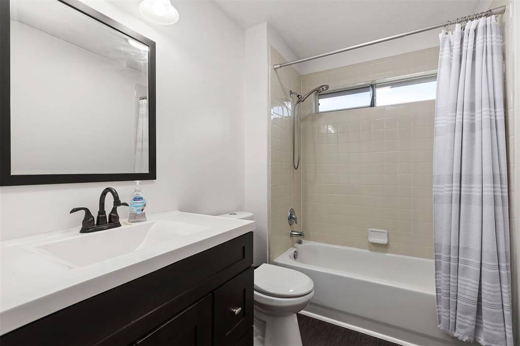 Guest Bathroom 2 Upstairs Off the Gameroom and Next to Bedroom 2