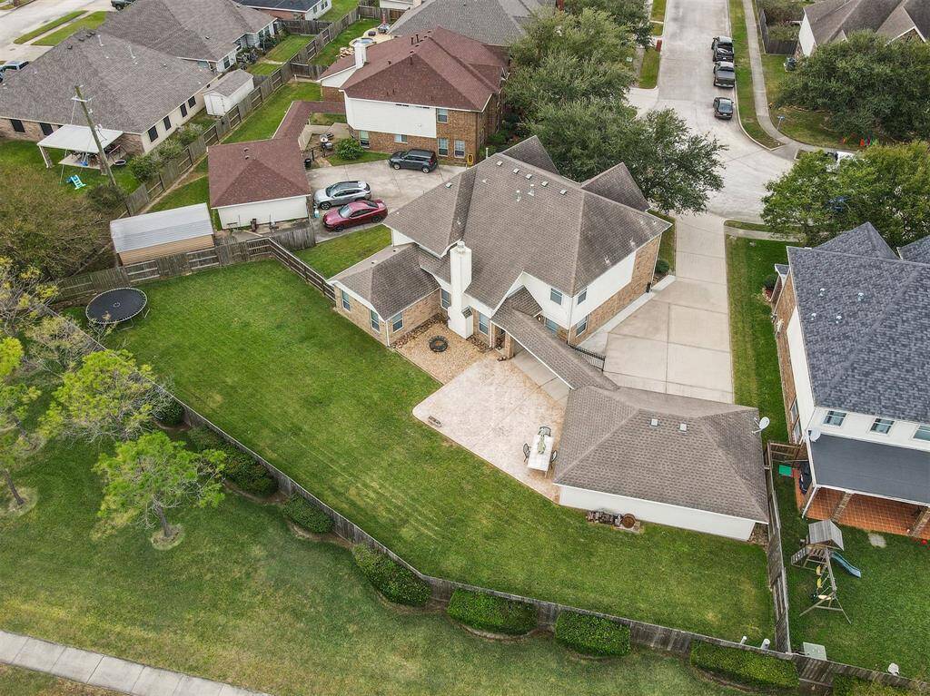 This Oversized Premium Lot has a Double Portion with 12,150 sq. ft.  Lot Size