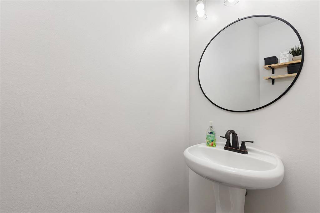 Half Bath Downstairs is Perfect For Guest when Entertaining