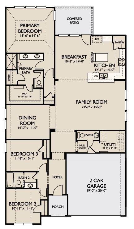 The Cheyenne Floor Plan