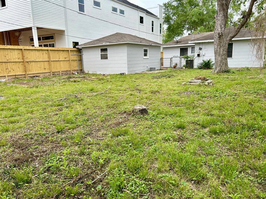 Another look at the backyard greenspace.