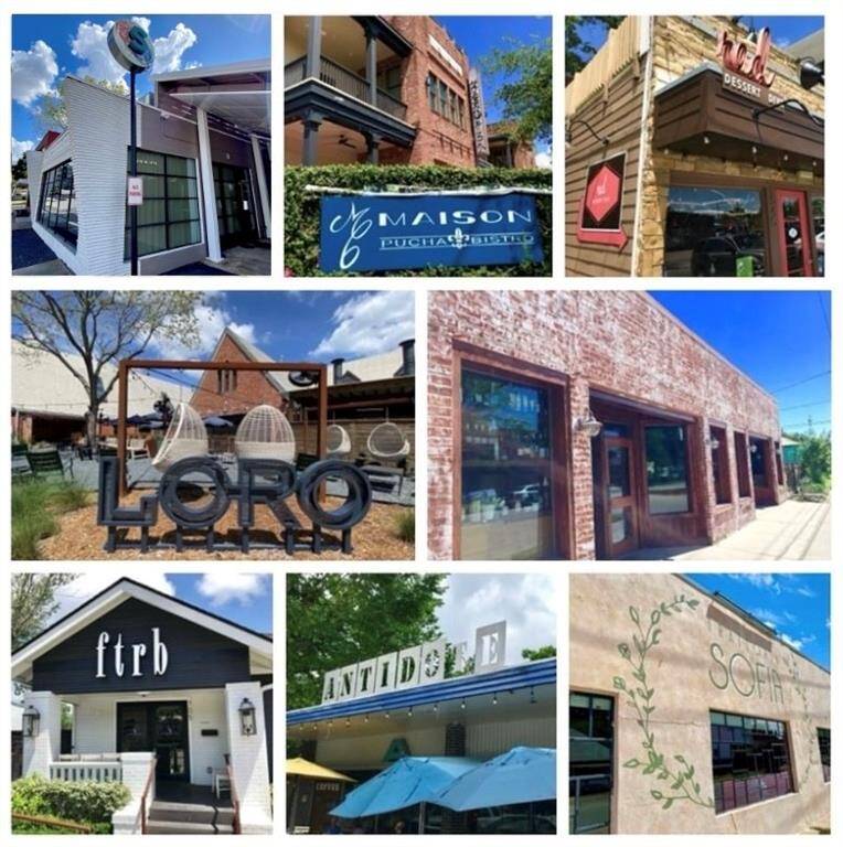 So many Heights area restaurants to choose from in the Heights just a short stroll, easy bike ride or Uber lift away.