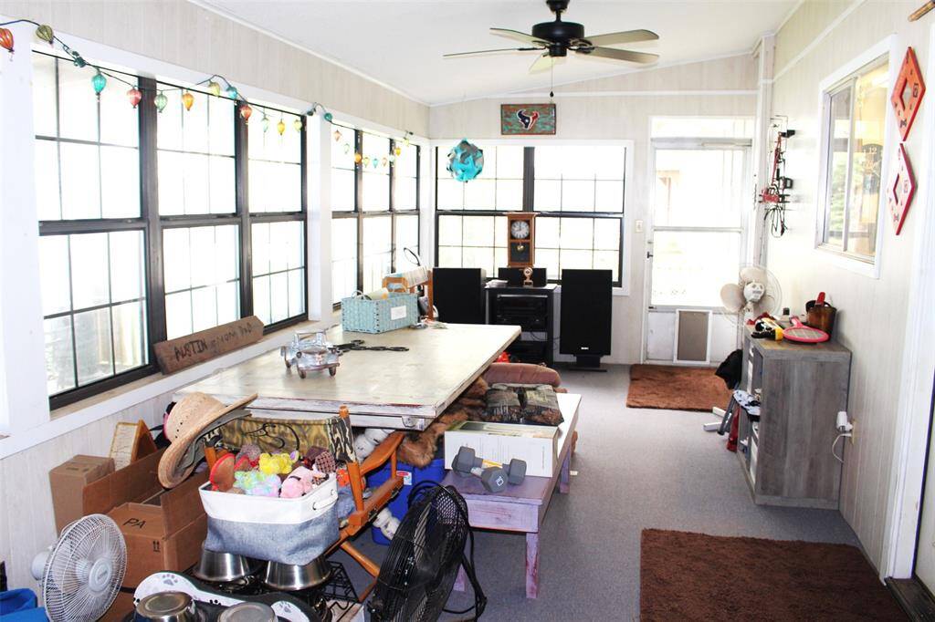WOW look at all of this space on the enclosed 25x10 sunroom.