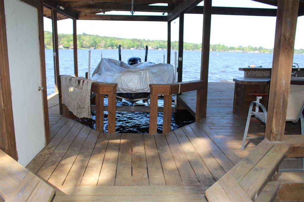 Electric boat lift makes lauching your boat effortless.