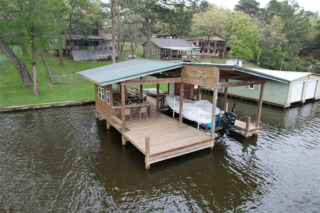 Catch rays on the undcovered portion of the dock. Relax and let your cares melt away.