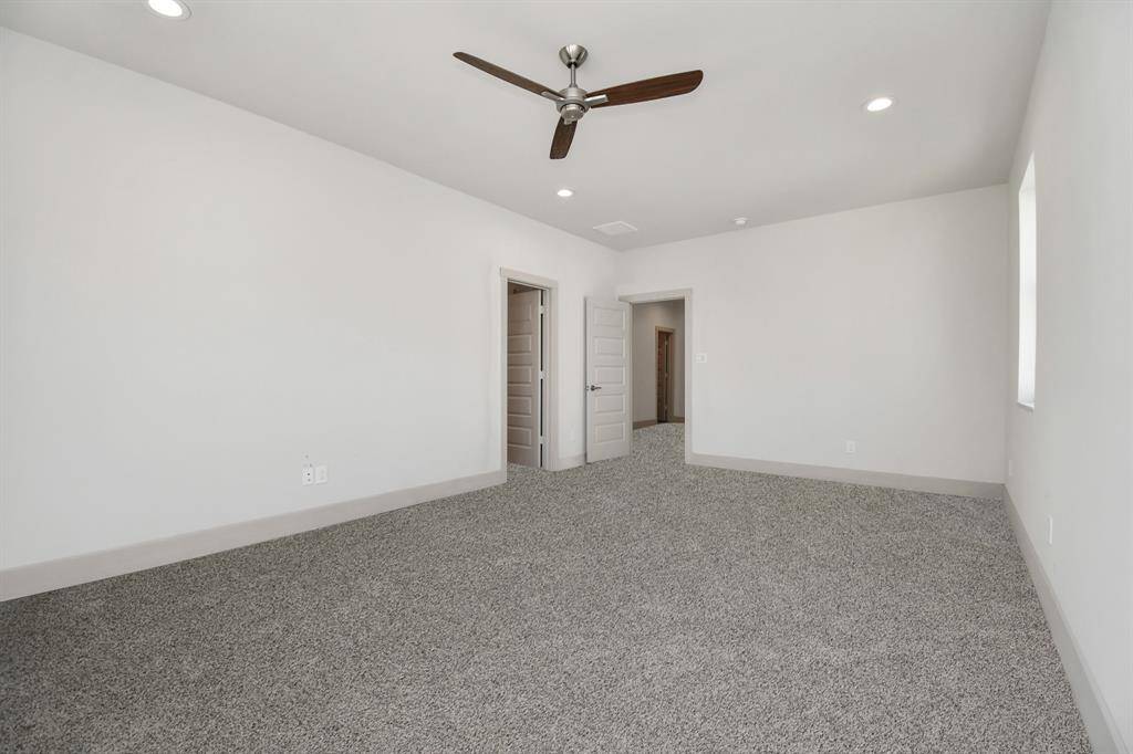Primary Bedroom with Ceiling Fan - 13X20