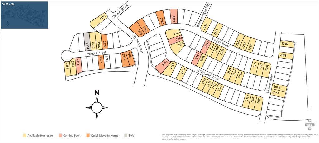50ft Lots Available