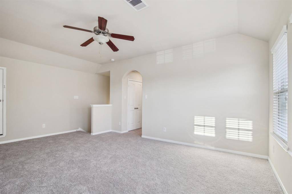 Upstairs game room.