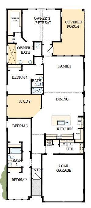 The success of a floor plan is the way you can move through it…You’ll be amazed at how well this home lives…We call it traffic patterns.