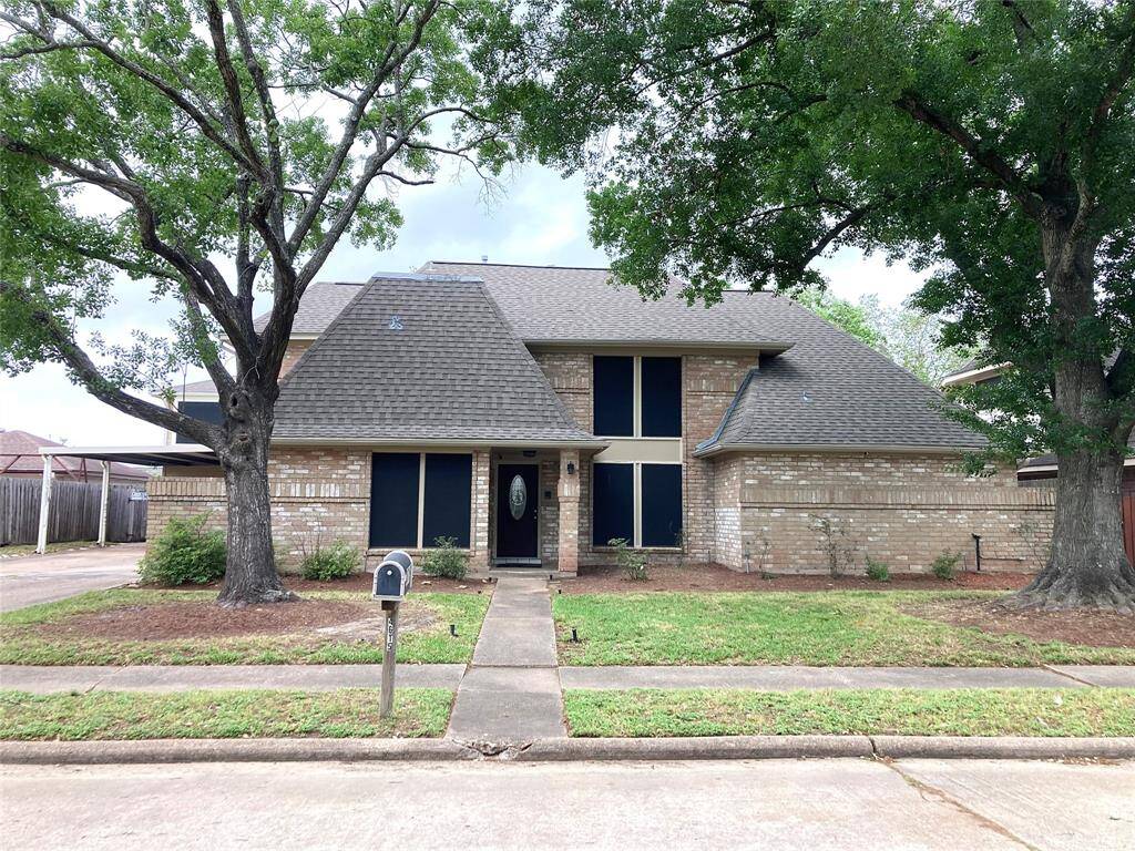 Front of the house.