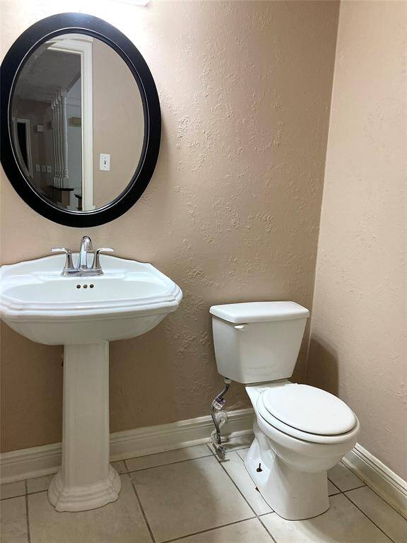 Half bathroom.