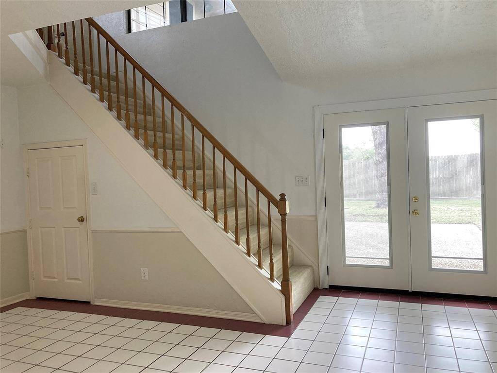 Back entrance.