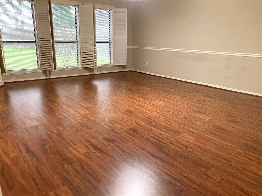 Massive primary bedroom on first floor.