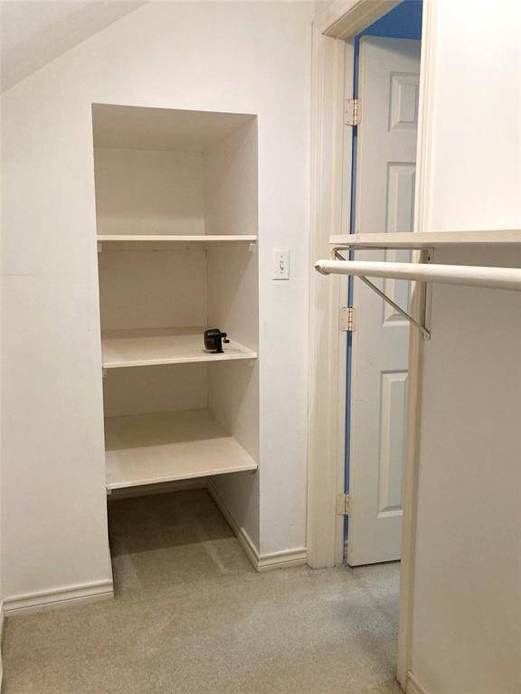 Second bedroom's large walk-in closet.