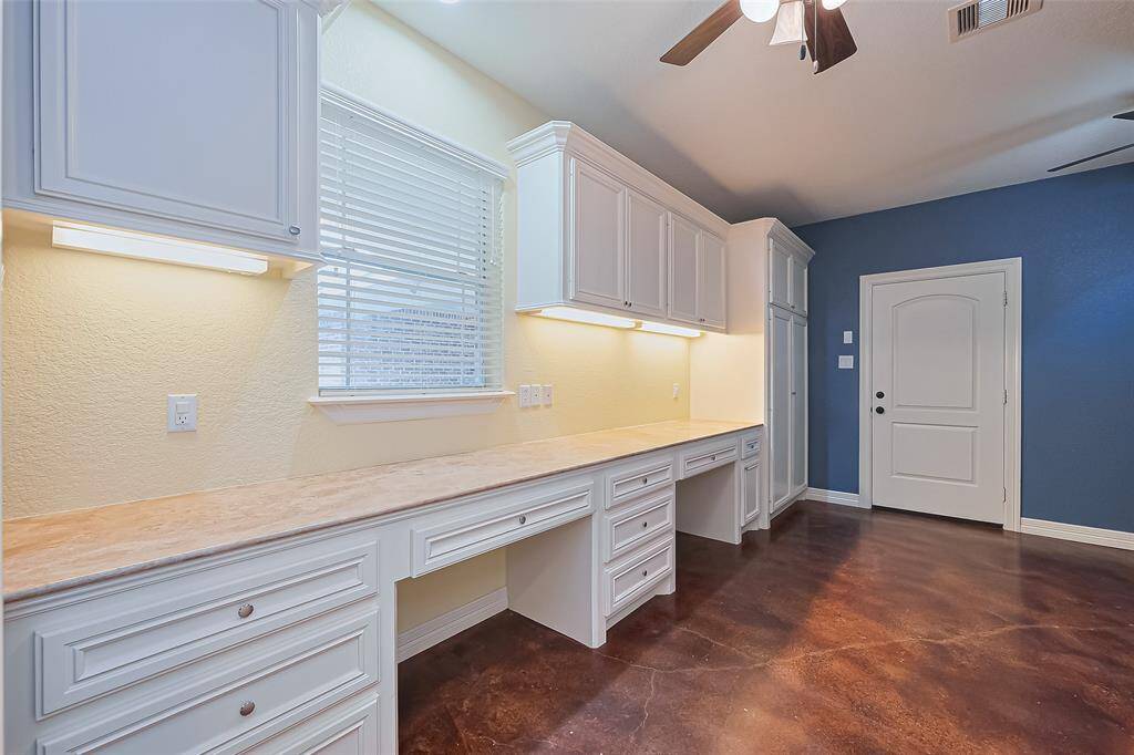 built-ins in utility could make for office space