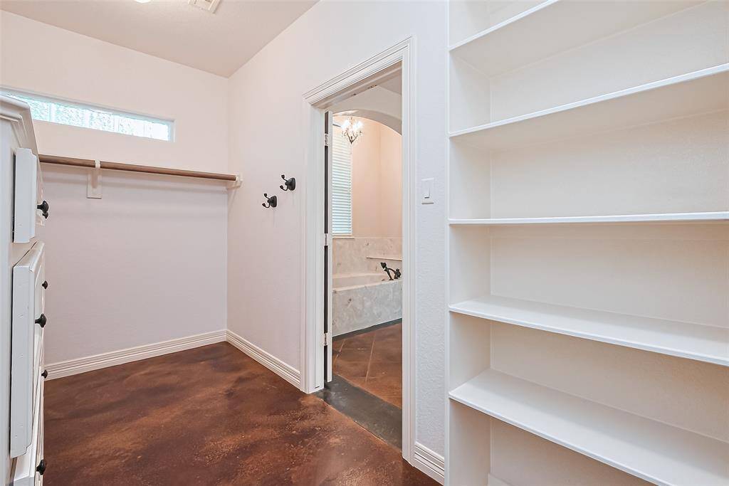 primary closet