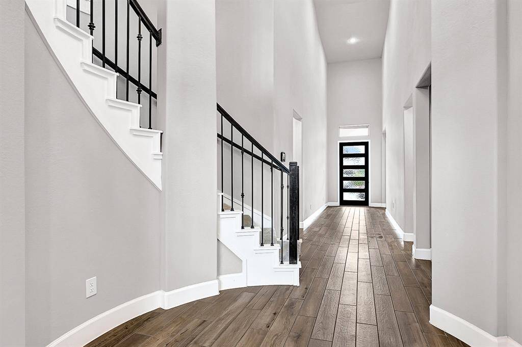 Beautiful spiral stairwell