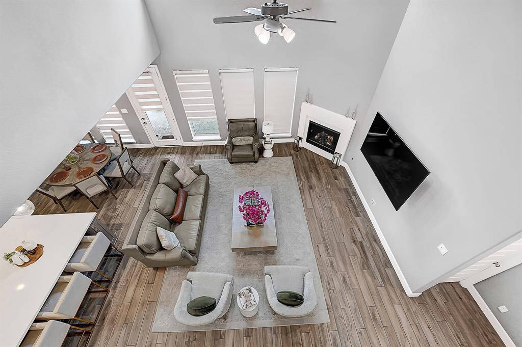 View from upstairs
